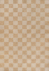 Mason Easy Jute Geometric Boho Checker Weave Area Rug