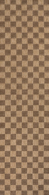 Mason Easy Jute Geometric Boho Checker Weave Area Rug