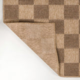 Mason Easy Jute Geometric Boho Checker Weave Area Rug