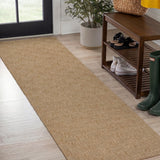 Mason Easy Jute Geometric Boho Checker Weave Area Rug