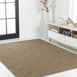 Mason Easy Jute Geometric Boho Checker Weave Area Rug