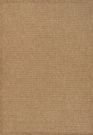 Maxine Easy Jute Contemporary Border Boho Fine Rib Weave Area Rug