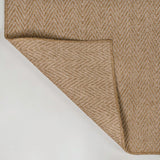 Rowena Easy Jute Scandinavian Boho Herringbone Weave Area Rug