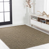 Rowena Easy Jute Scandinavian Boho Herringbone Weave Area Rug