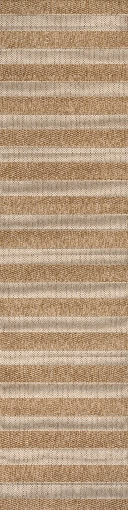 Sutton Easy Jute Modern Geometric Boho Stripe Area Rug
