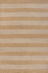Sutton Easy Jute Modern Geometric Boho Stripe Area Rug