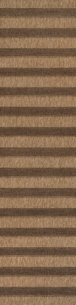 Sutton Easy Jute Modern Geometric Boho Stripe Area Rug