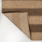 Sutton Easy Jute Modern Geometric Boho Stripe Area Rug