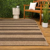 Sutton Easy Jute Modern Geometric Boho Stripe Area Rug
