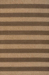 Sutton Easy Jute Modern Geometric Boho Stripe Area Rug