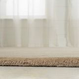 Bean Modern Plaid Grid Handwoven Wool Area Rug
