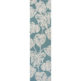 Tobago High-low Two-tone Monstera Leaf Indoor/Outdoor Area Rug
