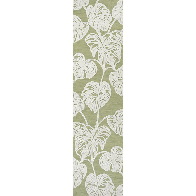 Tobago High-low Two-tone Monstera Leaf Indoor/Outdoor Area Rug