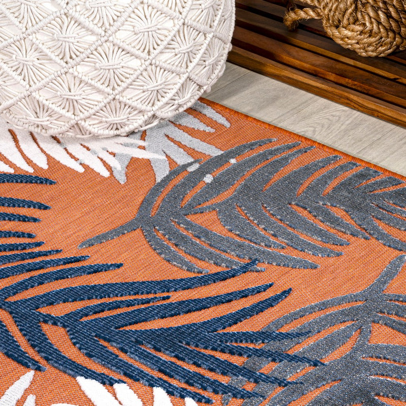 Montego High-low Tropical Palm Indoor/Outdoor Area Rug