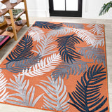 Montego High-low Tropical Palm Indoor/Outdoor Area Rug