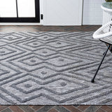 Balansat Moroccan Diamond Indoor/outdoor Area Rug