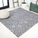 Balansat Moroccan Diamond Indoor/outdoor Area Rug