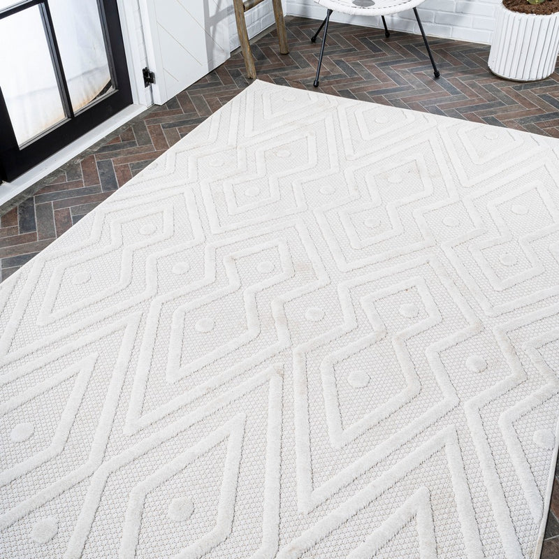 Balansat Moroccan Diamond Indoor/outdoor Area Rug