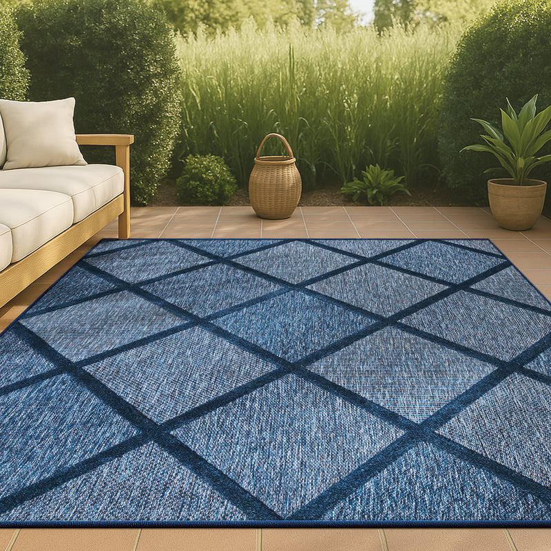 Salines Diamond Trellis Indoor/outdoor Area Rug