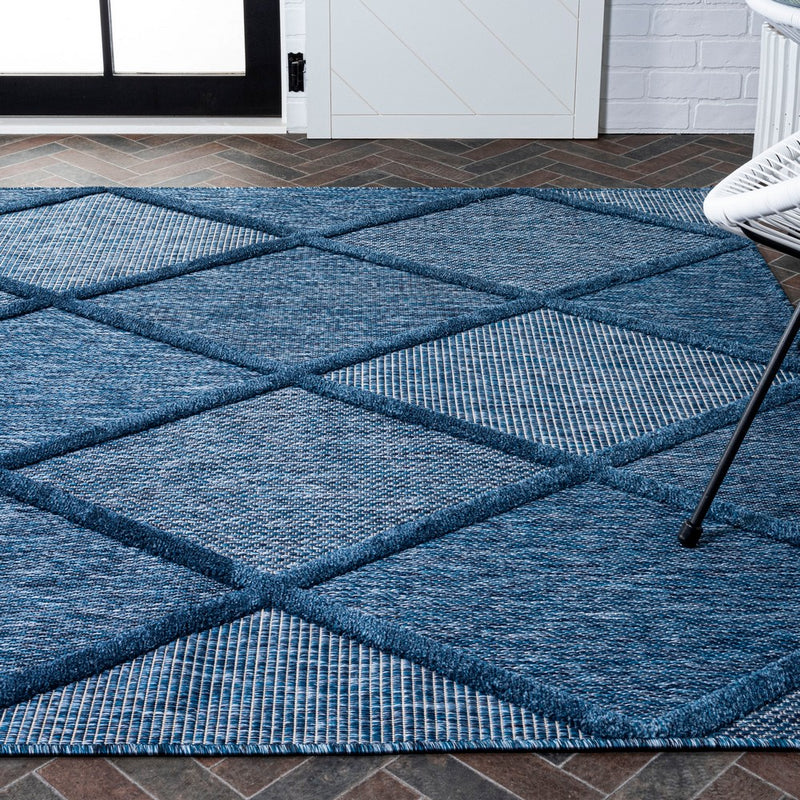 Salines Diamond Trellis Indoor/outdoor Area Rug