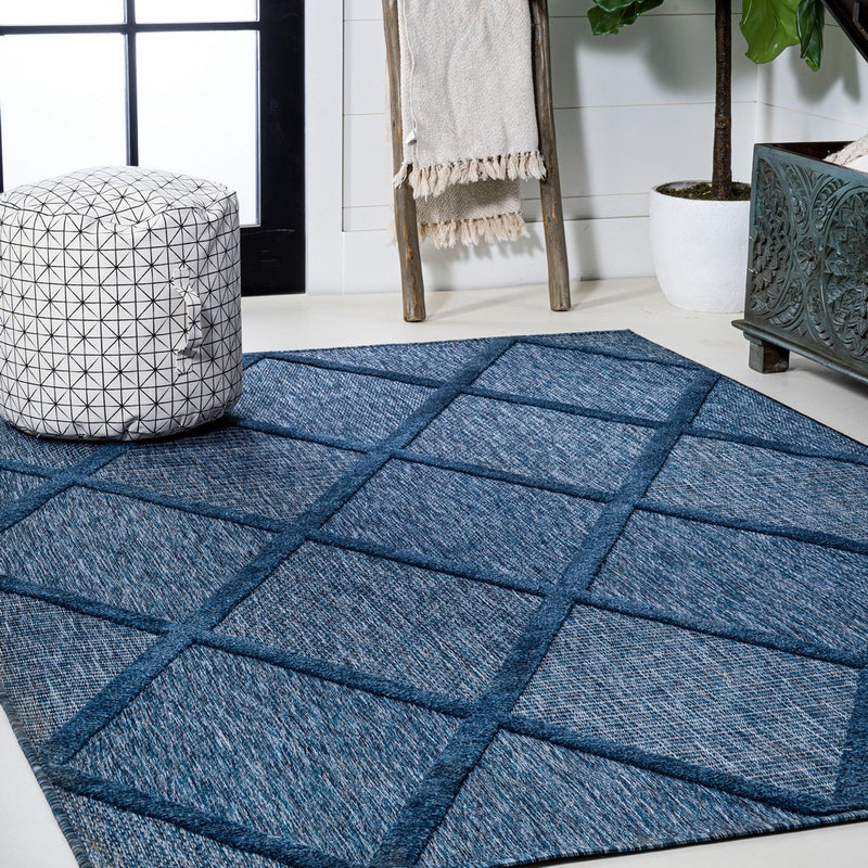 Salines Diamond Trellis Indoor/outdoor Area Rug