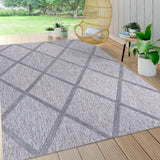 Salines Diamond Trellis Indoor/outdoor Area Rug