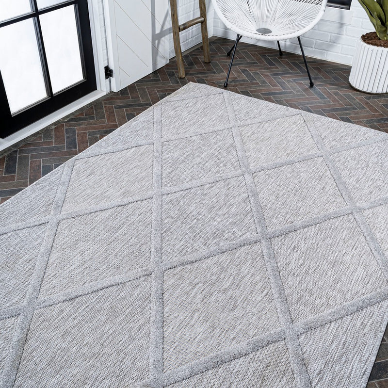 Salines Diamond Trellis Indoor/outdoor Area Rug