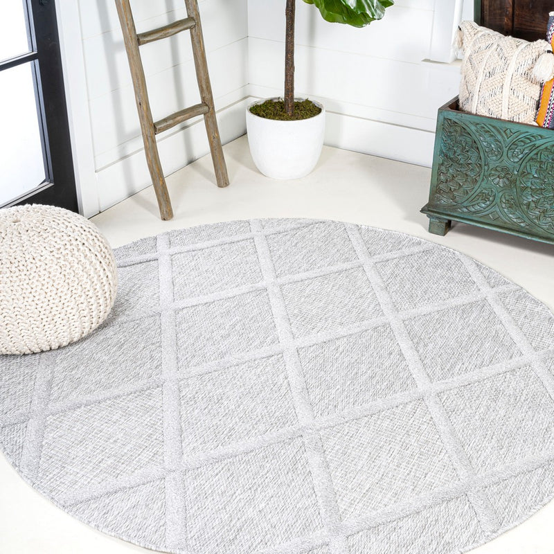 Salines Diamond Trellis Indoor/outdoor Area Rug