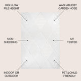 Salines Diamond Trellis Indoor/outdoor Area Rug