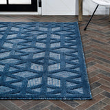 Talaia Neutral Geometric Indoor/outdoor Area Rug