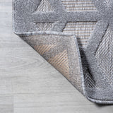 Talaia Neutral Geometric Indoor/outdoor Area Rug
