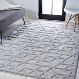 Talaia Neutral Geometric Indoor/outdoor Area Rug