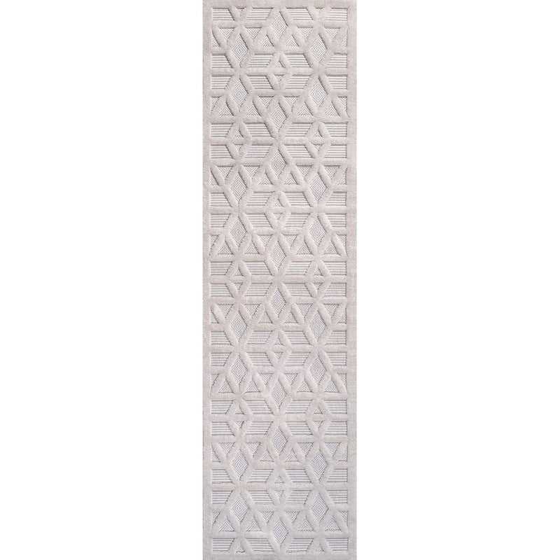 Talaia Neutral Geometric Indoor/outdoor Area Rug