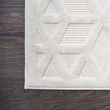 Talaia Neutral Geometric Indoor/outdoor Area Rug