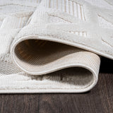 Talaia Neutral Geometric Indoor/outdoor Area Rug