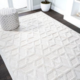 Talaia Neutral Geometric Indoor/outdoor Area Rug