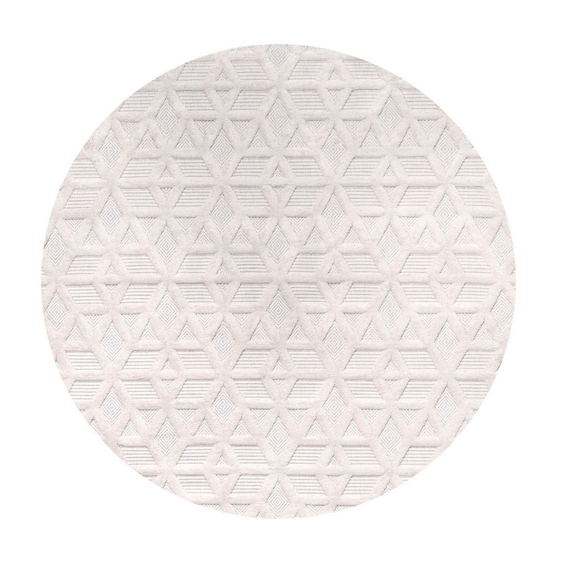Talaia Neutral Geometric Indoor/outdoor Area Rug