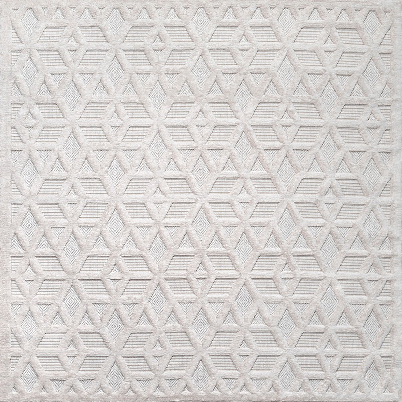 Talaia Neutral Geometric Indoor/outdoor Area Rug