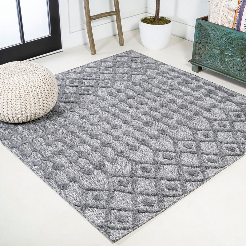 Peralta Moroccan Diamond Indoor/outdoor Area Rug