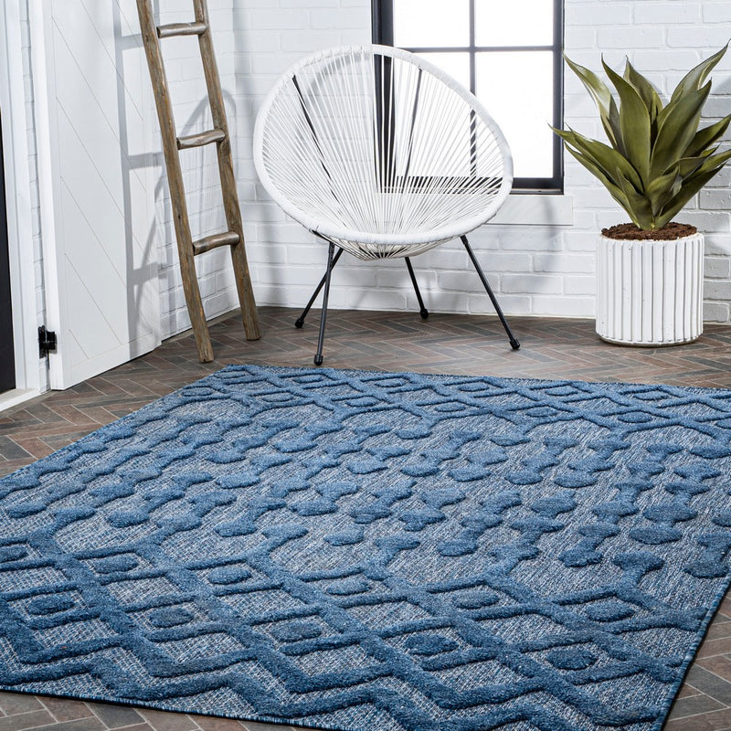 Peralta Moroccan Diamond Indoor/outdoor Area Rug