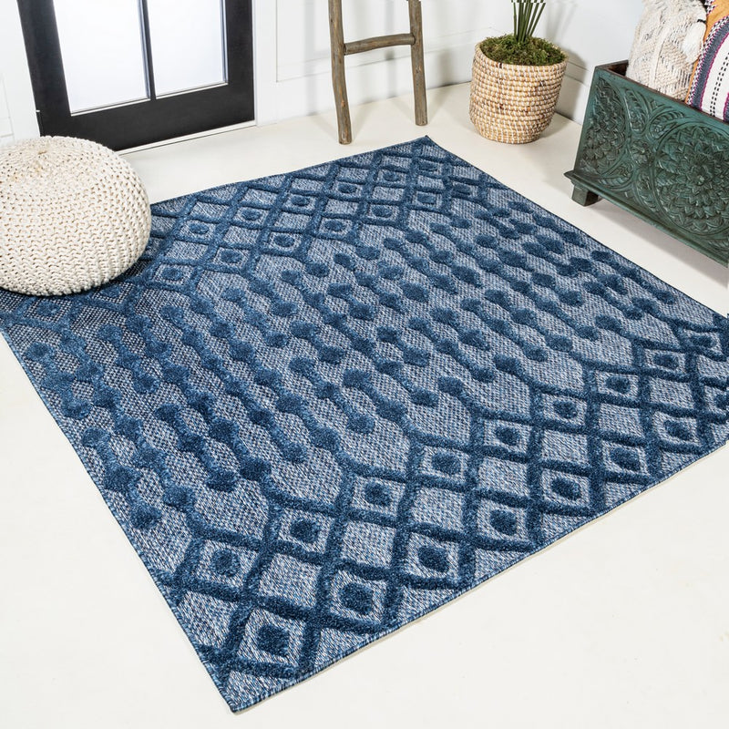 Peralta Moroccan Diamond Indoor/outdoor Area Rug