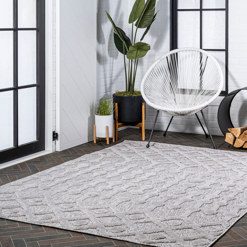 Peralta Moroccan Diamond Indoor/outdoor Area Rug
