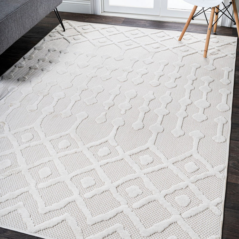 Peralta Moroccan Diamond Indoor/outdoor Area Rug