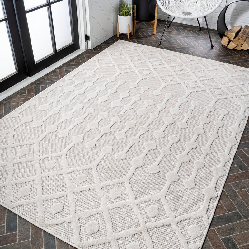 Peralta Moroccan Diamond Indoor/outdoor Area Rug