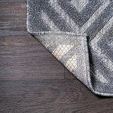 Portmany Neutral Diamond Trellis Indoor/outdoor Area Rug