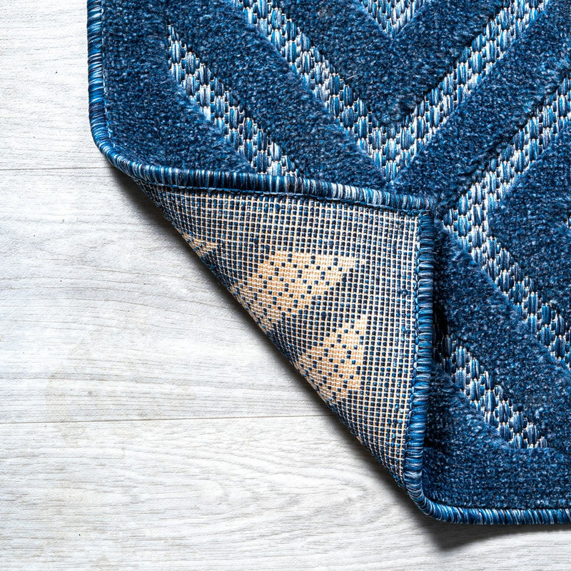 Portmany Neutral Diamond Trellis Indoor/outdoor Area Rug