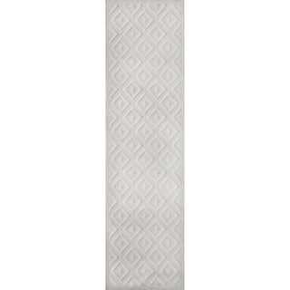 Portmany Neutral Diamond Trellis Indoor/outdoor Area Rug