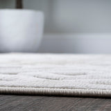 Portmany Neutral Diamond Trellis Indoor/outdoor Area Rug