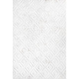 Portmany Neutral Diamond Trellis Indoor/outdoor Area Rug