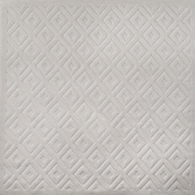 Portmany Neutral Diamond Trellis Indoor/outdoor Area Rug